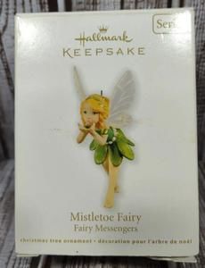 2011 Hallmark "Mistletoe Fairy" Messengers #7 Series Xmas Keepsake Ornament -NIB
